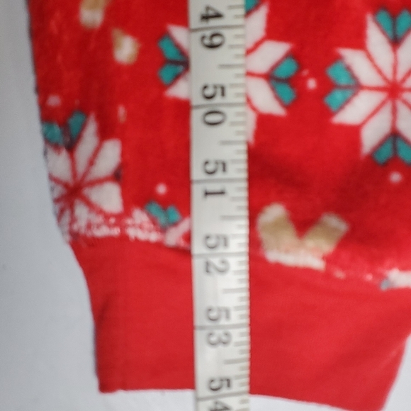 SO fuzzy zip up gingerbread pajama suit M - Picture 6 of 6